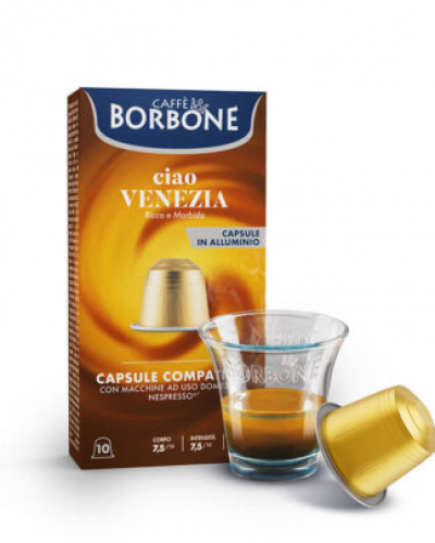 ყავის კაფსულები Nespresso Borbone Ciao Venezia